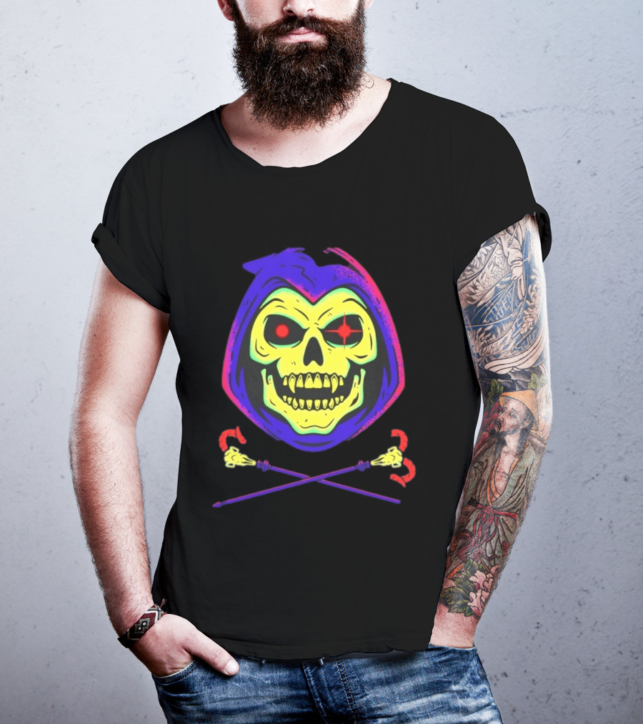 Skeletor Masters Of The Universe A Bone Headed Brute With Beautiful Bad Intentions Iconic Villain T-Shirt