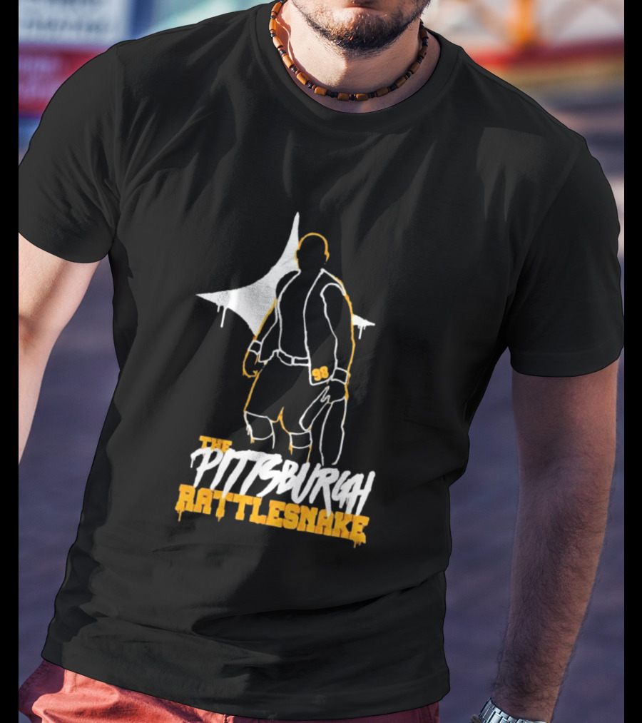 Steve Austin Pittsburgh Steelers The Pittsburgh Rattlesnake 98 T-Shirt