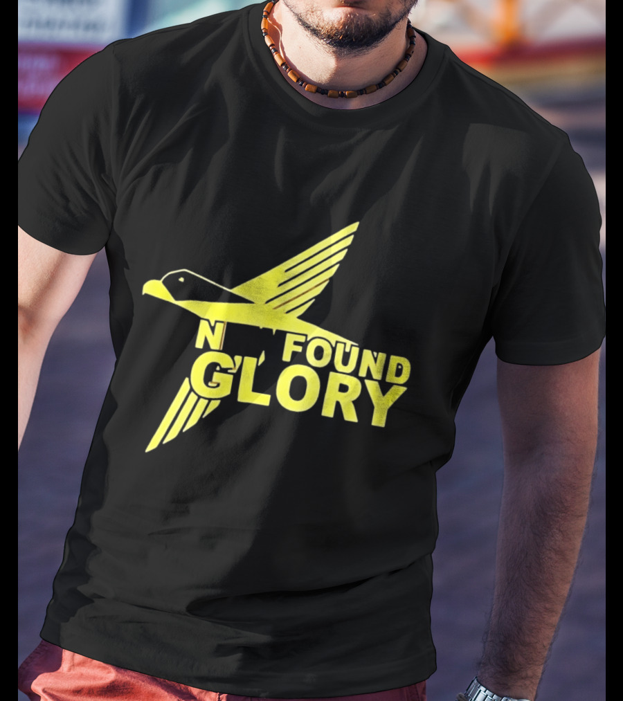 New Found Glory Yellow Flying Bird T-Shirt
