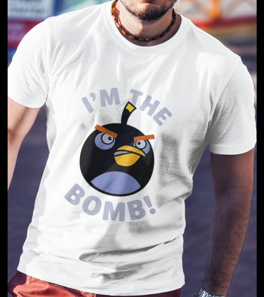 Angry Birds I'm The Bomb Character Face T-Shirt