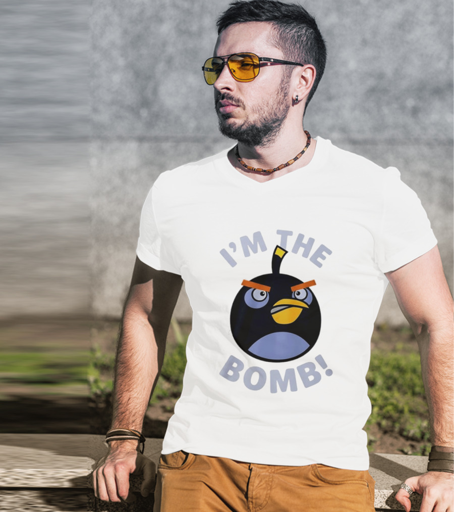 Angry Birds I'm The Bomb Character Face T-Shirt