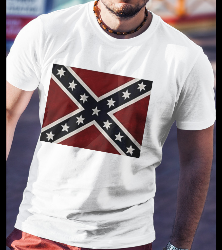 Mark Lee Confederate Rebel Flag T-Shirt