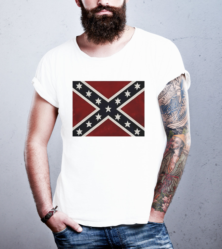 Mark Lee Confederate Rebel Flag T-Shirt