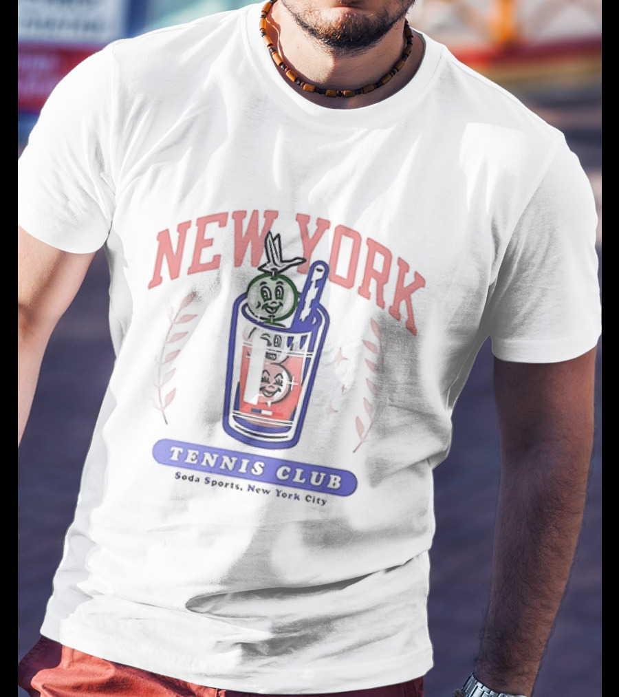 New York Tennis Club Soda Spots City T-Shirt