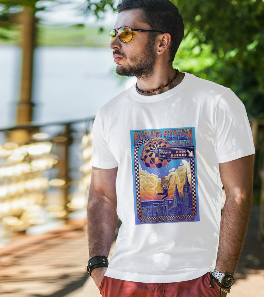Karina Rykman Webster Hall New York 09 25 2026 Featuring Guerilla Toss Concert T-Shirt