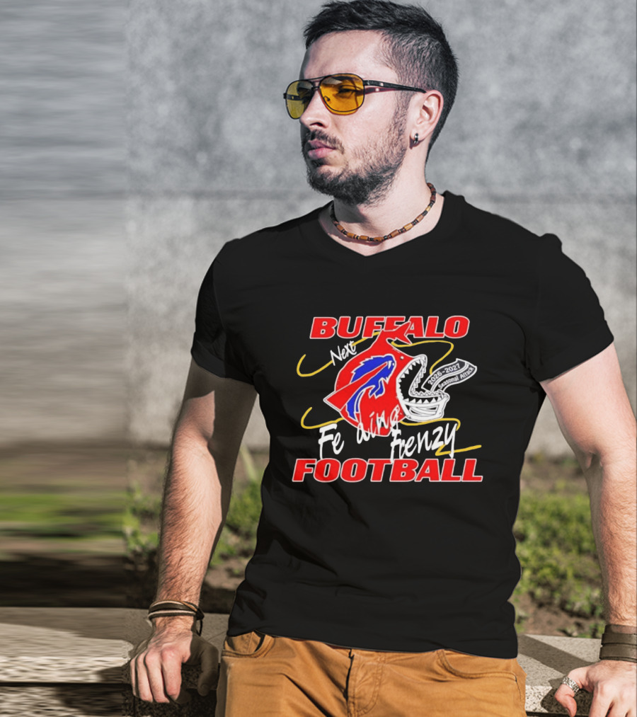Buffalo Football Next Feeding Frenzy 2026 2027 Seasonal Attack T-Shirt
