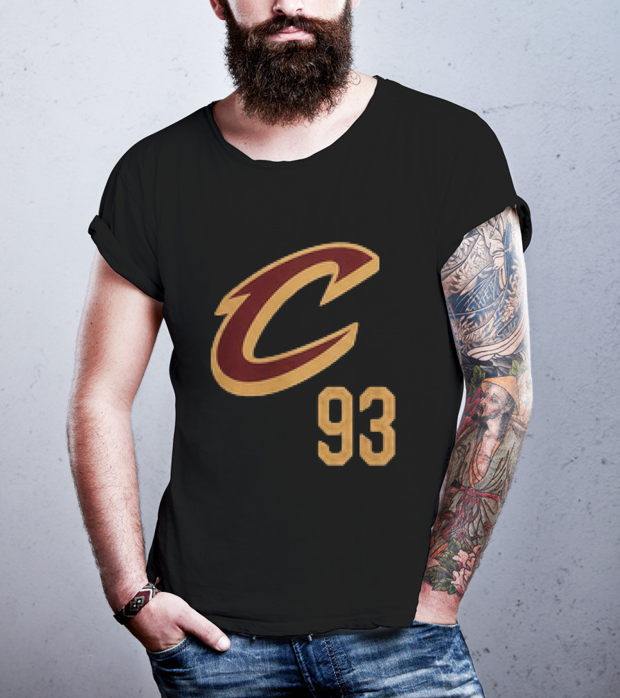 Cleveland Cavaliers Jelly Roll 93 Black Edition T-Shirt