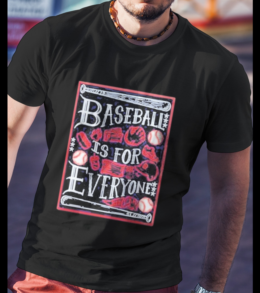 Detroit Tigers 2026 Baseball Is For Everyone Inclusivity And Diversity T-Shirt
