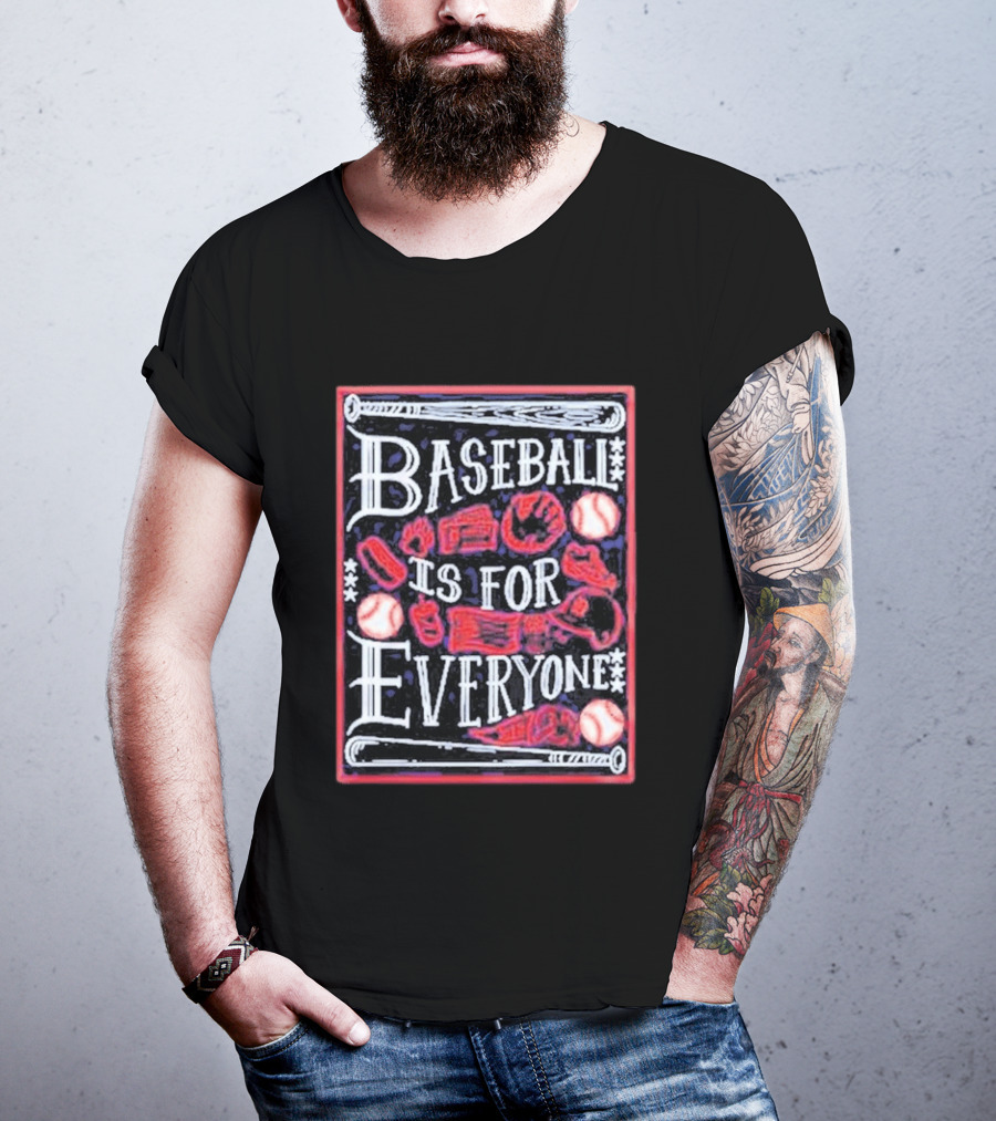 Detroit Tigers 2026 Baseball Is For Everyone Inclusivity And Diversity T-Shirt