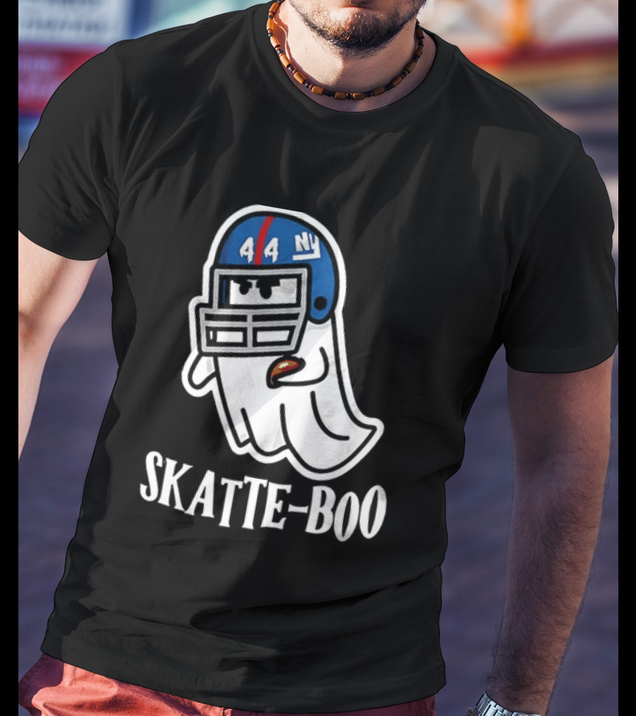 Ghost Skatte Boo Cam New York Giants Football 2025 Skatte Boo T-Shirt