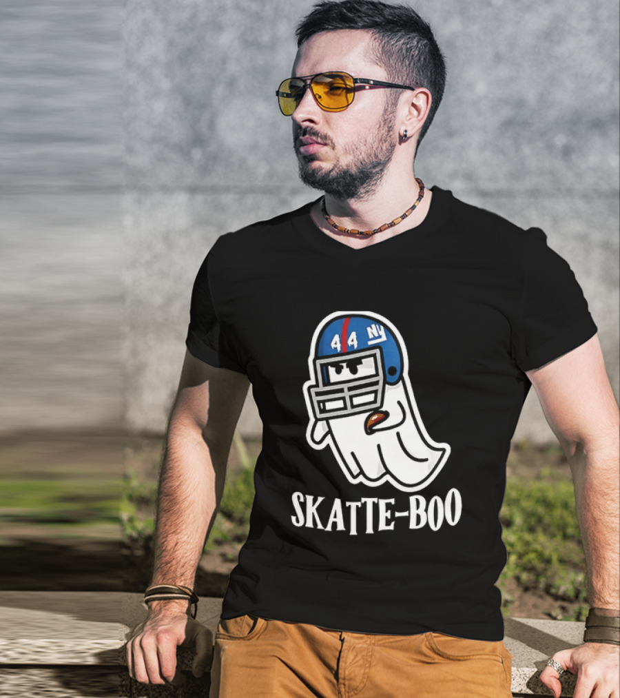 Ghost Skatte Boo Cam New York Giants Football 2025 Skatte Boo T-Shirt
