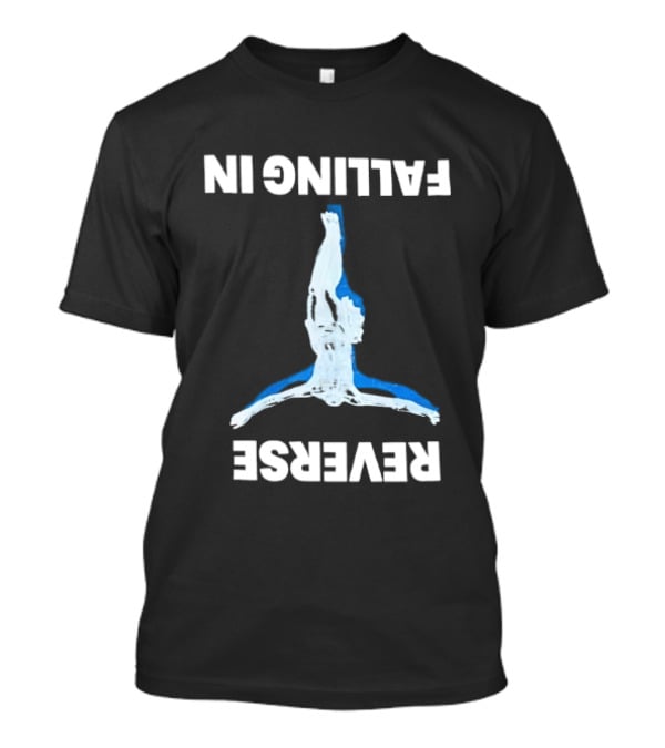 Playboi Carti Falling In Reverse Upside Down Human Figure T-Shirt