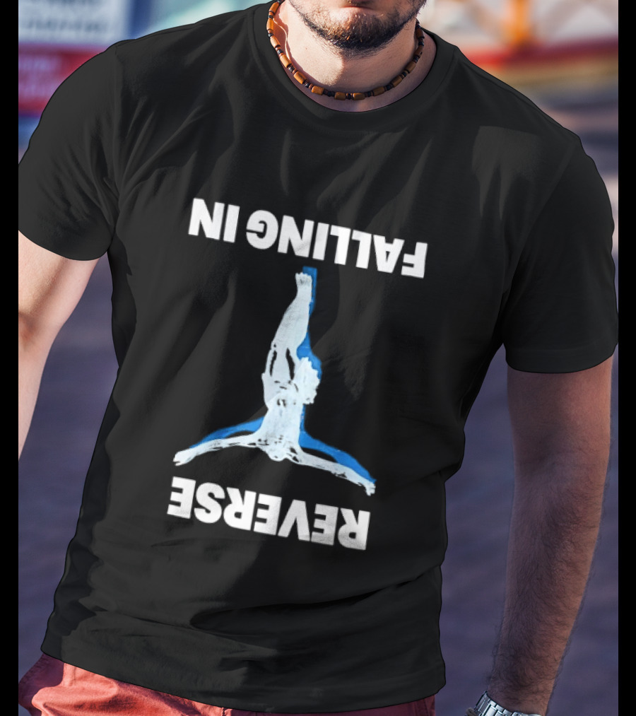 Playboi Carti Falling In Reverse Upside Down Human Figure T-Shirt