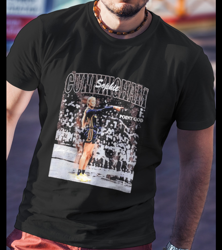 Cunningham Sophie Point God Indiana Fever T-Shirt