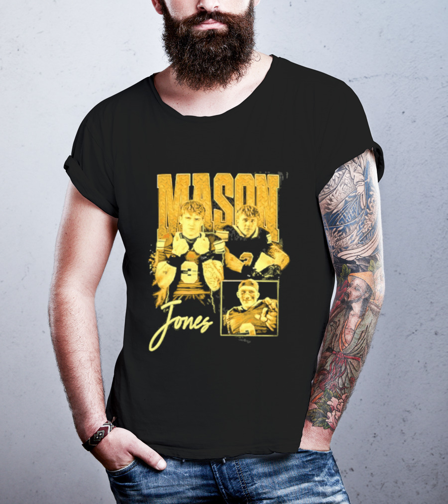Mason Jones Alabama Crimson Tide Football Player T-Shirt