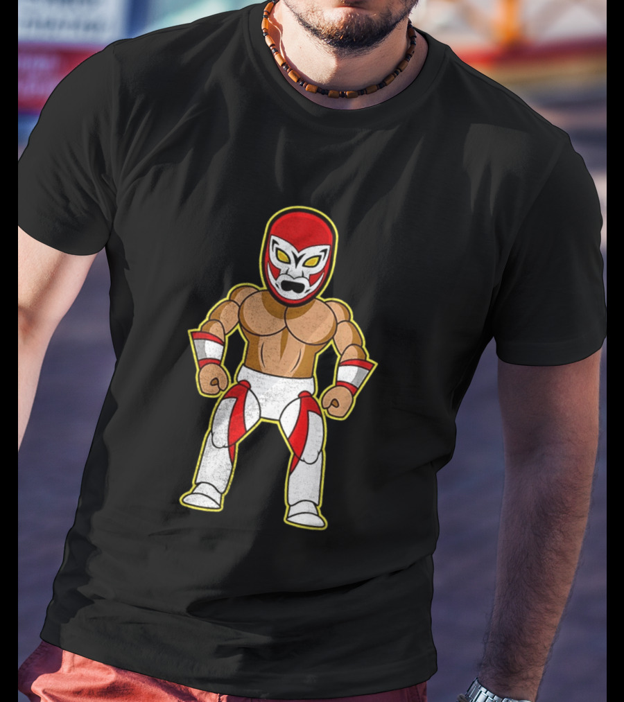 Microman AAA Superstar Masked Wrestler WWE 2025 Cartoon T-Shirt