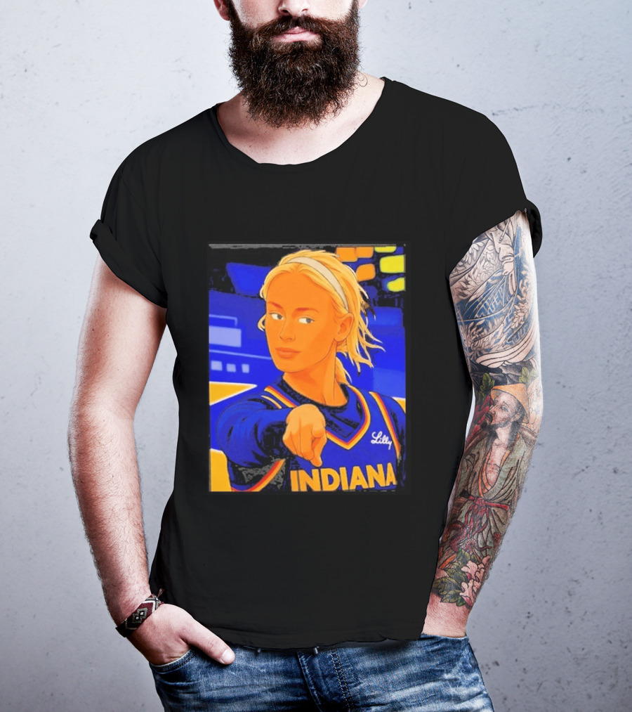 Indiana Fever Sophie Cunningham WNBA Player T-Shirt