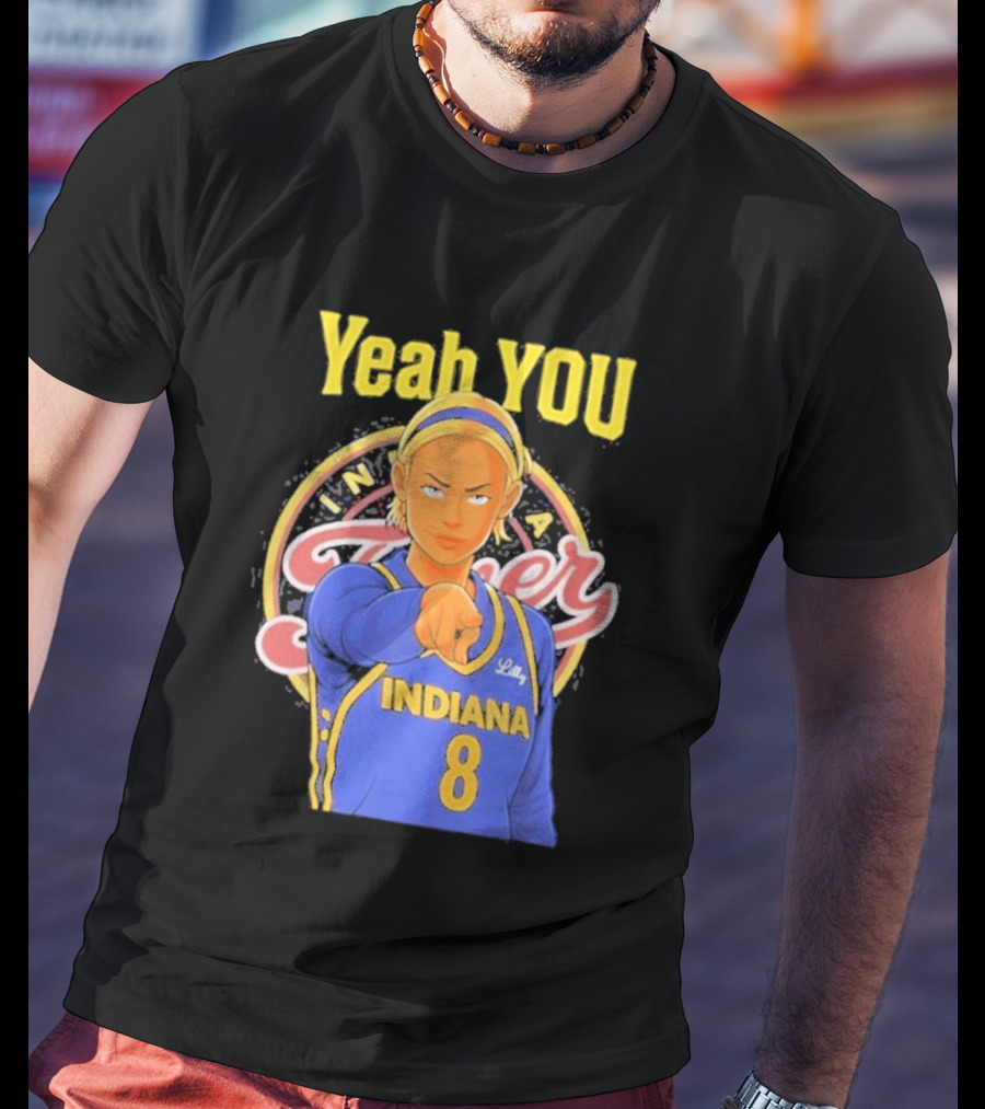 Yeah You Indiana Fever Number 8 T-Shirt