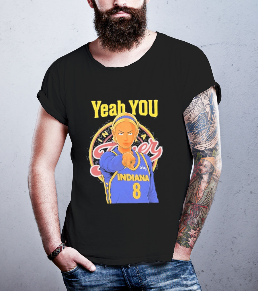 Yeah You Indiana Fever Number 8 T-Shirt