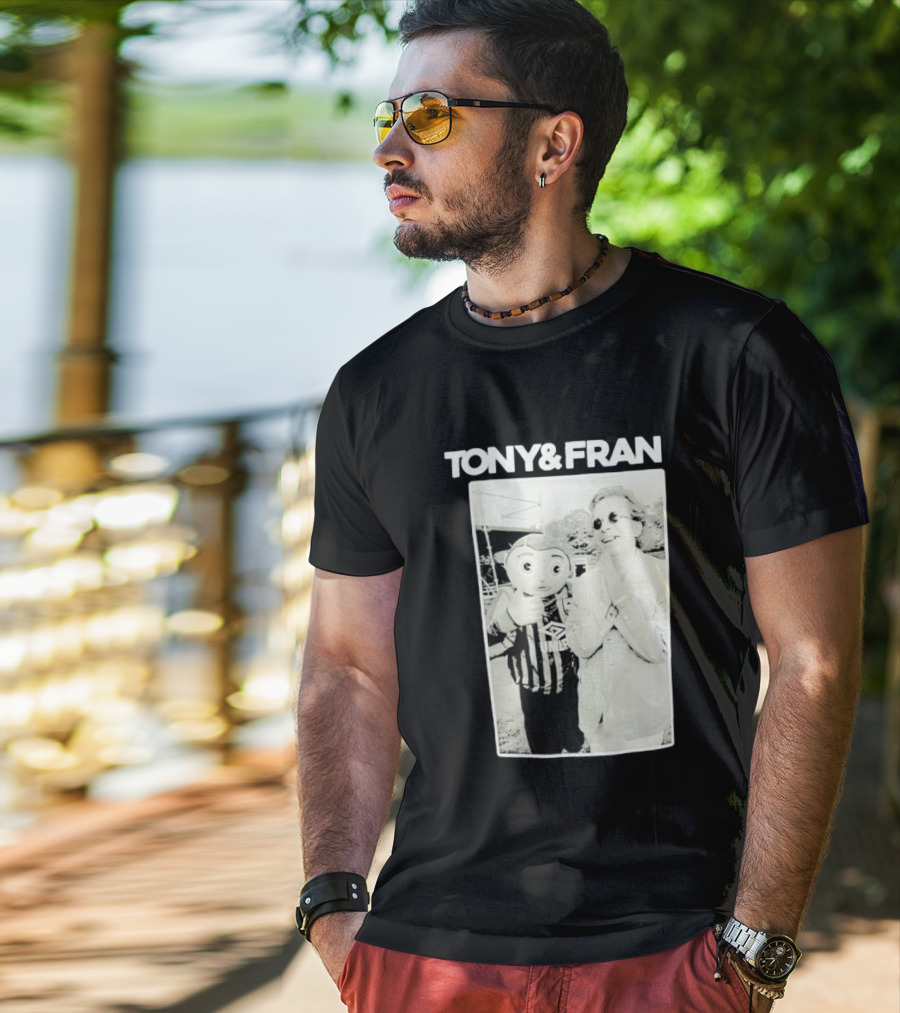 TONY & FRAN Frank Sidebottom Umbro Motif T-Shirt