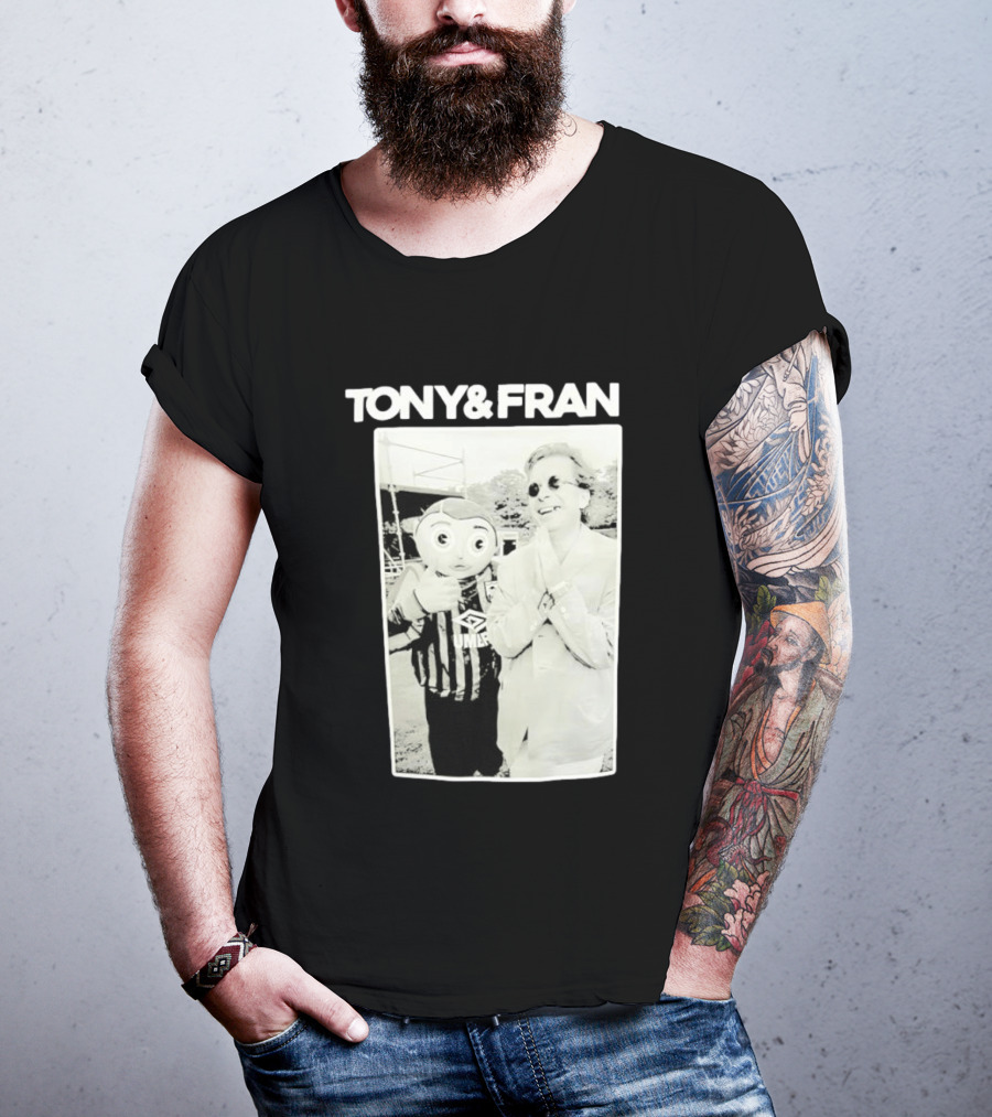 TONY & FRAN Frank Sidebottom Umbro Motif T-Shirt