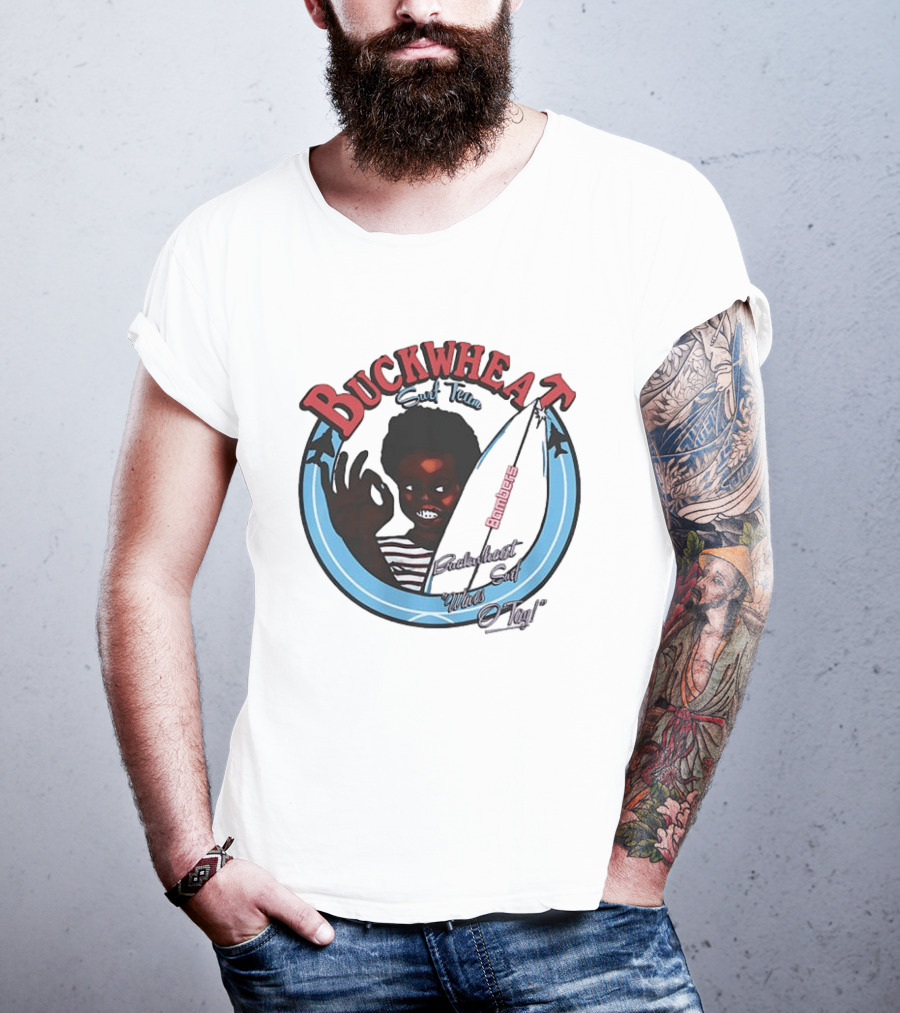 Buckwheat Surf Team Bombers Waves O Tay T-Shirt