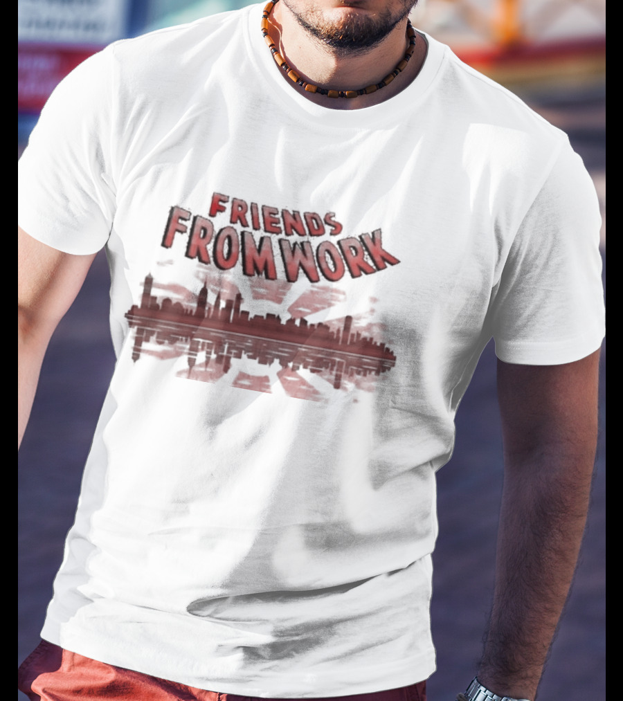 Friends From Work Spider Man Brand New Day Web Symbol Reflections T-Shirt