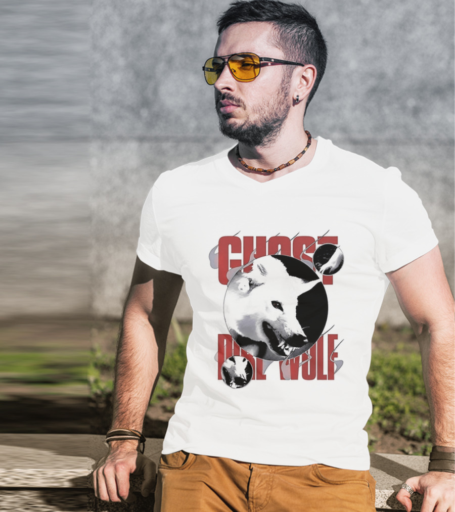 Ghost Dire Wolf Game Of Thrones Fan T-Shirt