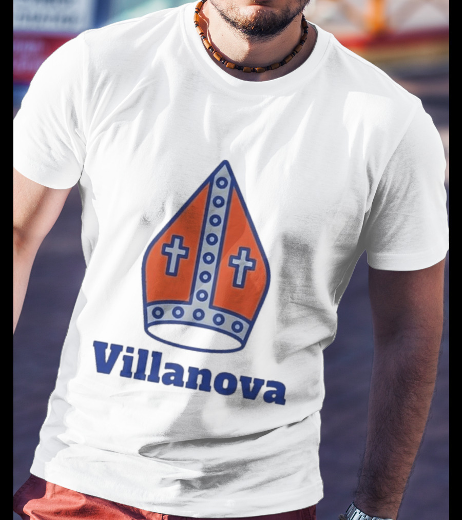 Villanova Nova Knicks Pope New York Basketball NBA 2026 Mashup T-Shirt