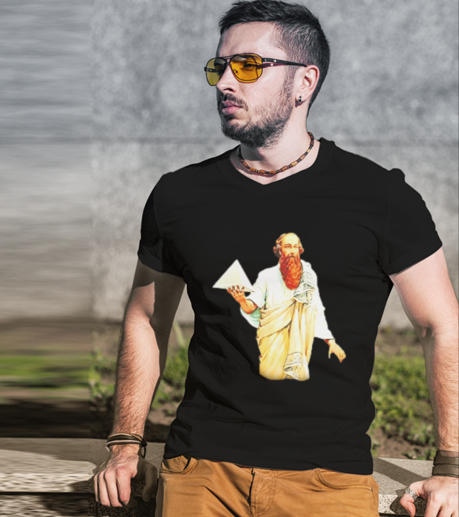 Pythagoras Every Triangle Is A Love Triangle When You Love Triangles T-Shirt