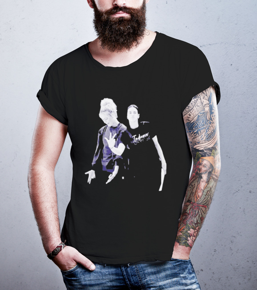Caitlin Clark Sophie Cunningham Black White Photo And Indecisive T-Shirt