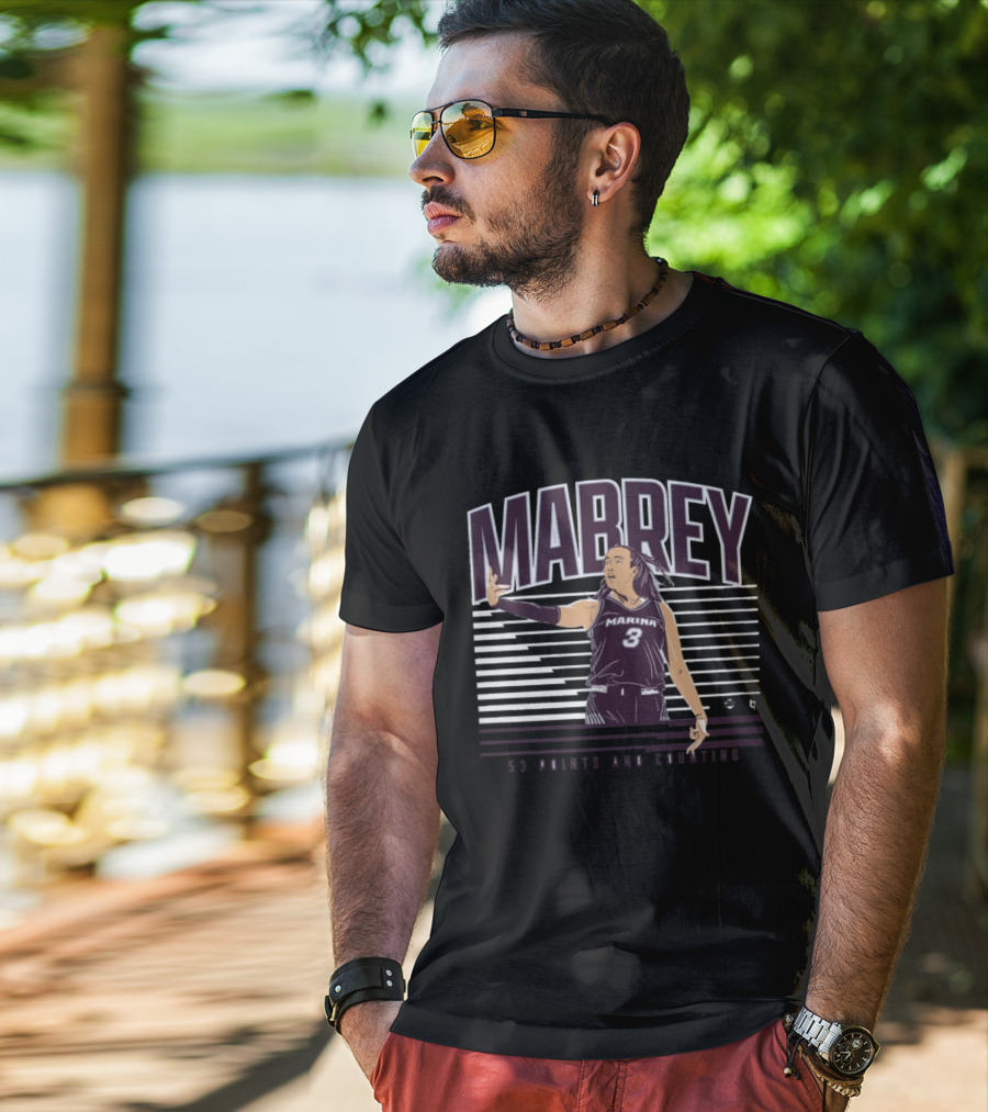Marina Mabrey 53 Points And Counting T-Shirt