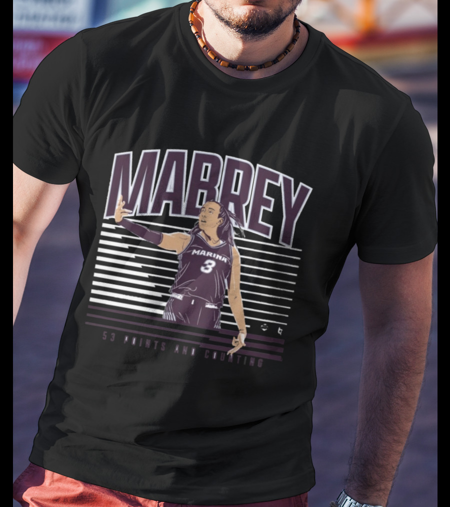 Marina Mabrey 53 Points And Counting T-Shirt