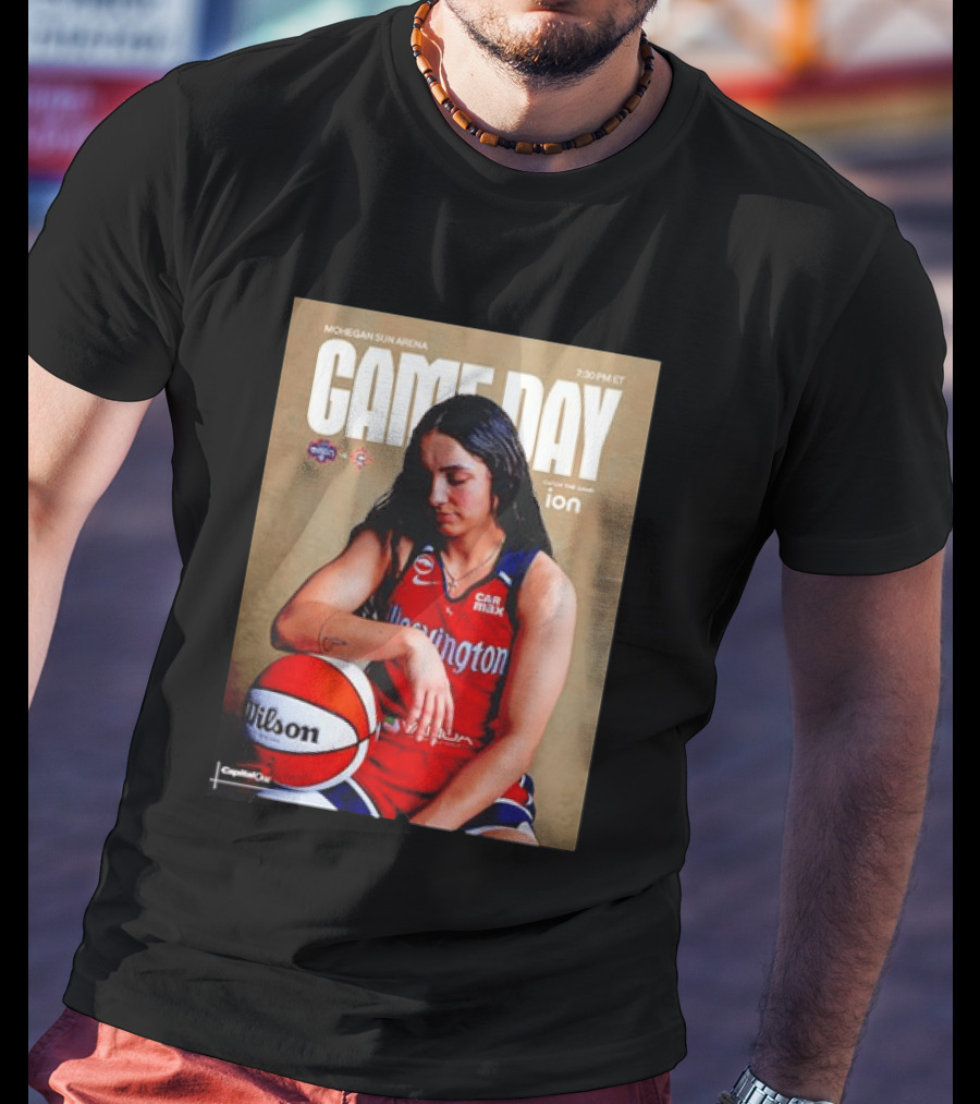 Mohegan Sun Arena Game Day Washington Mystics Sonia Citron 7:30 PM ET T-Shirt