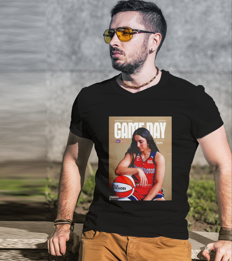 Mohegan Sun Arena Game Day Washington Mystics Sonia Citron 7:30 PM ET T-Shirt
