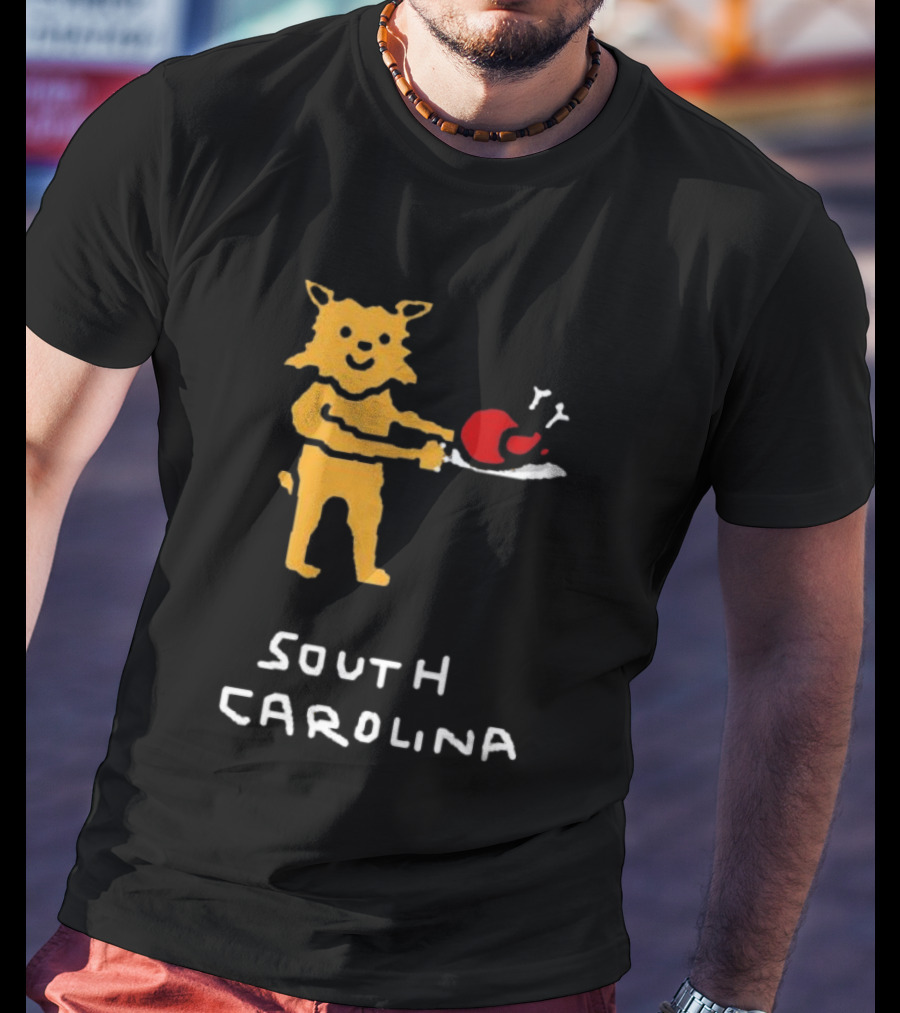 South Carolina Gamecocks 2026 27 SEC Football Schedule Cartoon T-Shirt