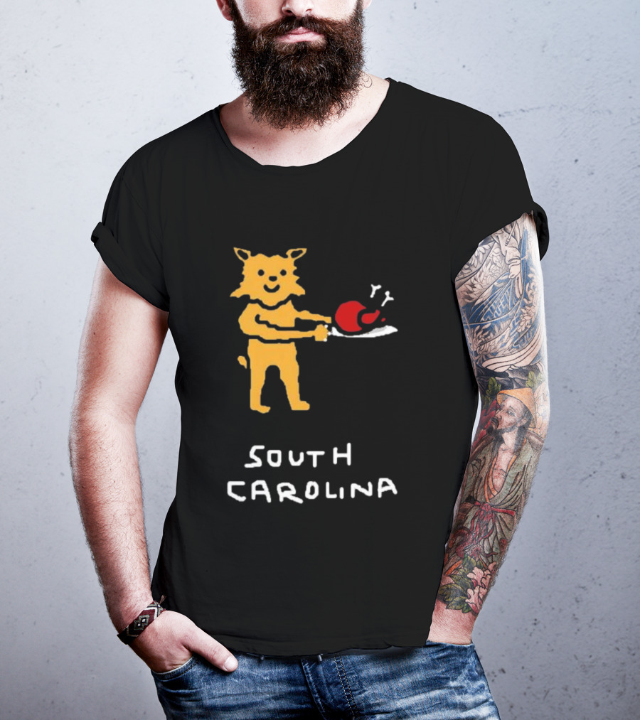 South Carolina Gamecocks 2026 27 SEC Football Schedule Cartoon T-Shirt