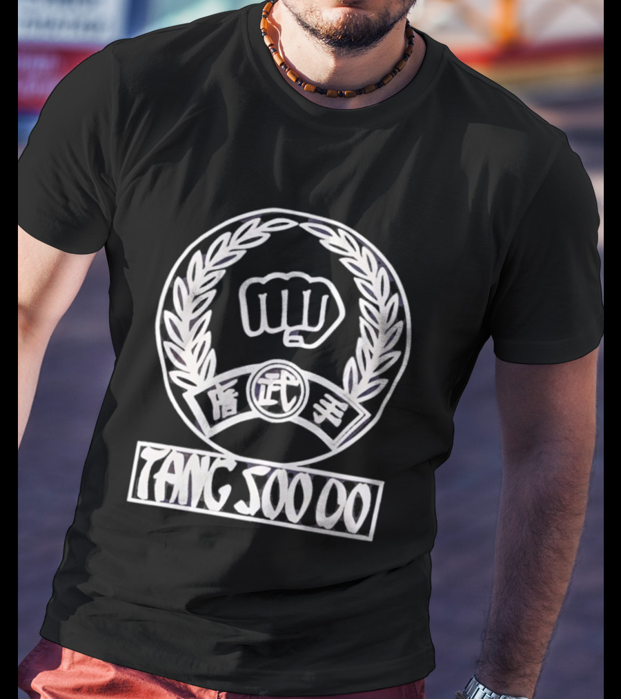 Tang Soo Do Fist Laurel Leaf Martial Arts T-Shirt