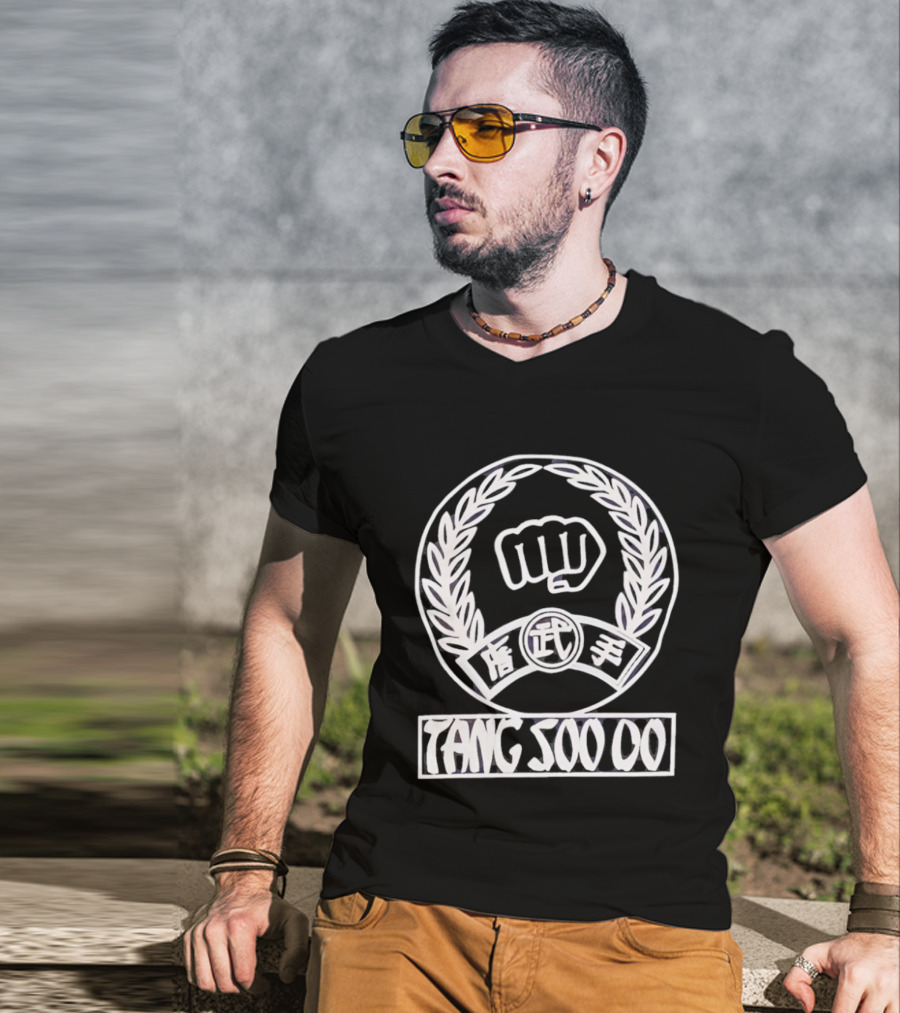 Tang Soo Do Fist Laurel Leaf Martial Arts T-Shirt