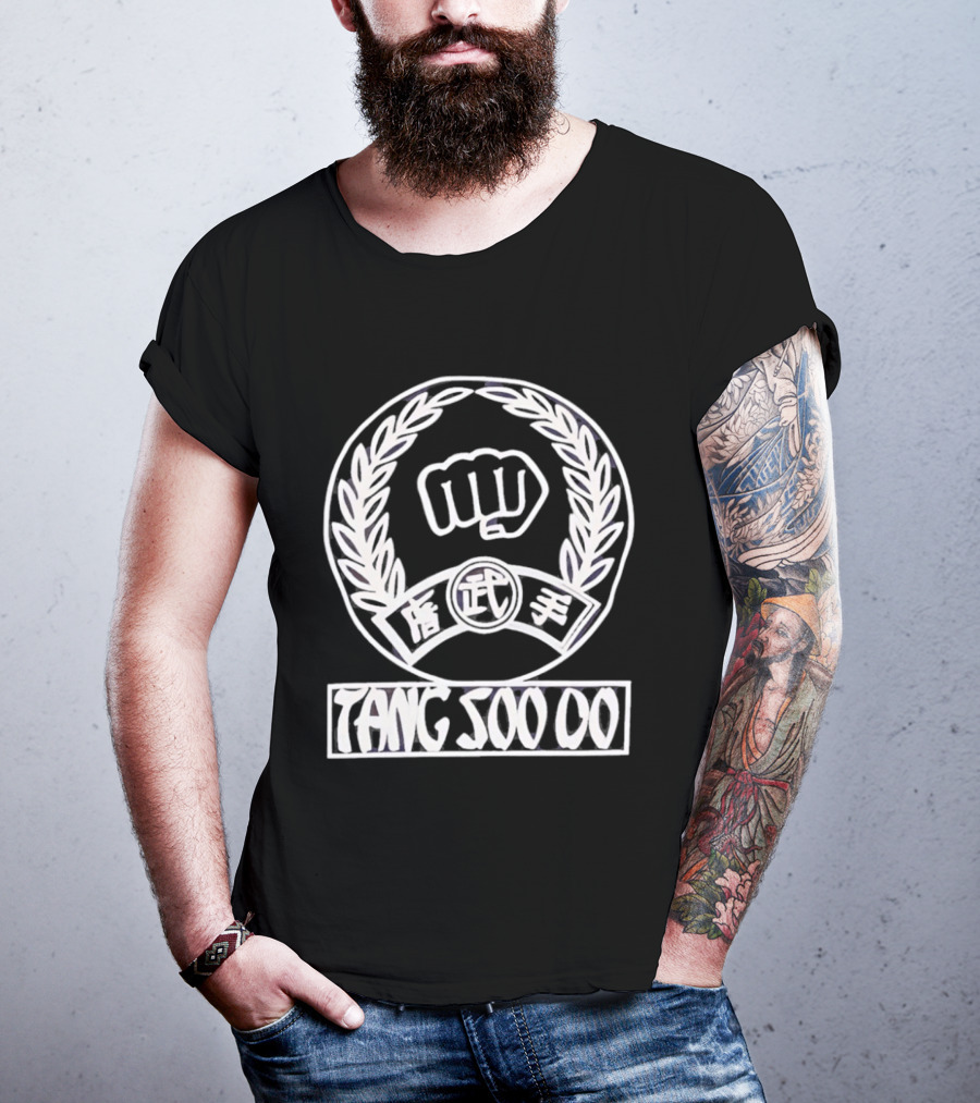 Tang Soo Do Fist Laurel Leaf Martial Arts T-Shirt