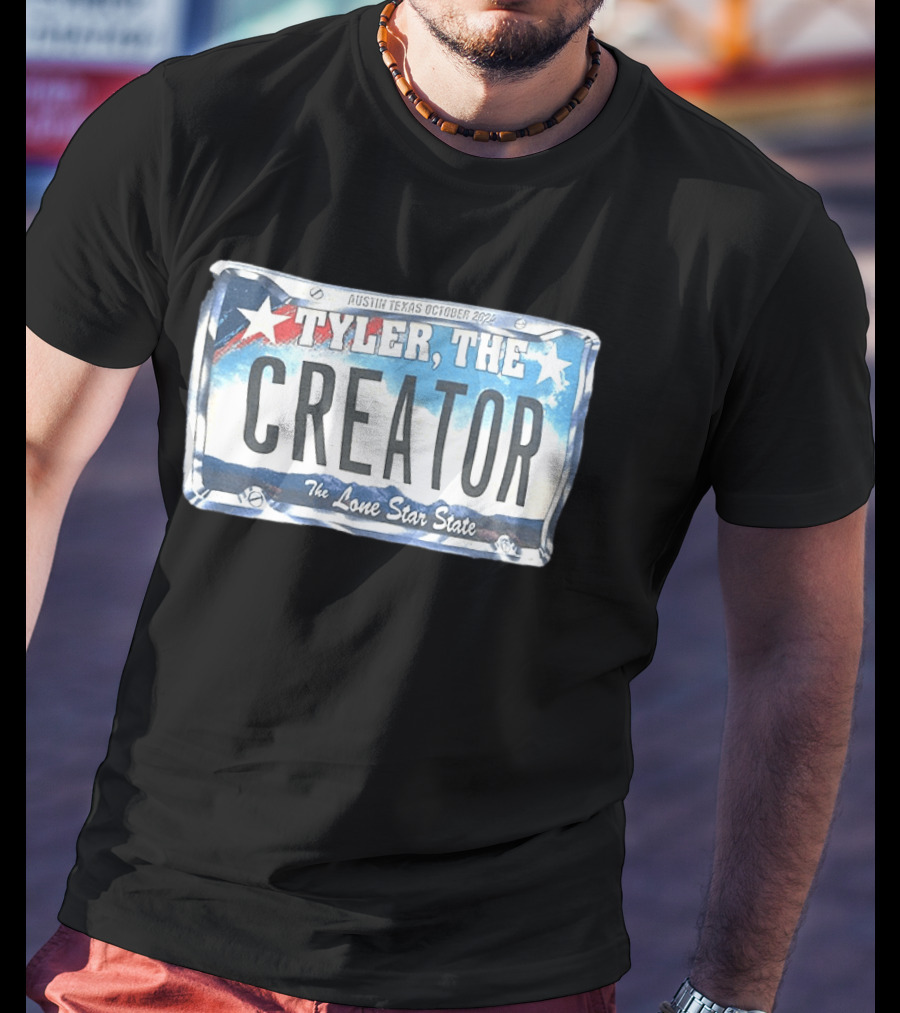 Tyler The Creator Austin Texas October 2021 The Lone Star State T-Shirt
