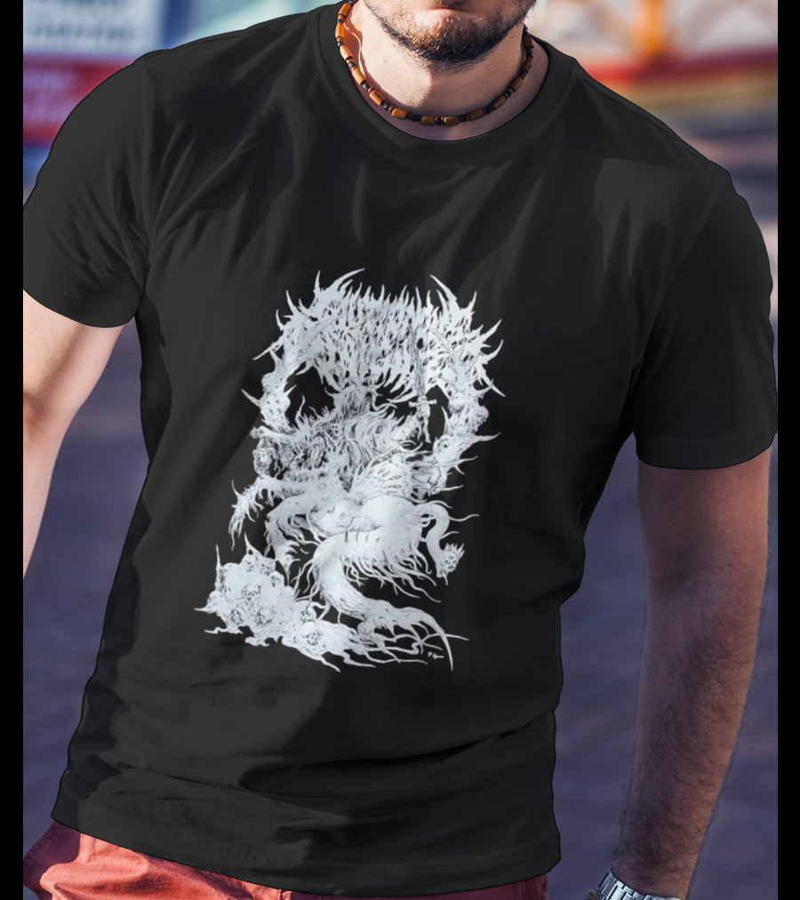 Abominable Putridity Demon Sword Skull Eponymous P T-Shirt