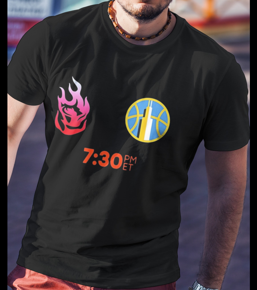 Washington Mystics Chicago Sky 7:30 PM ET Matchup T-Shirt