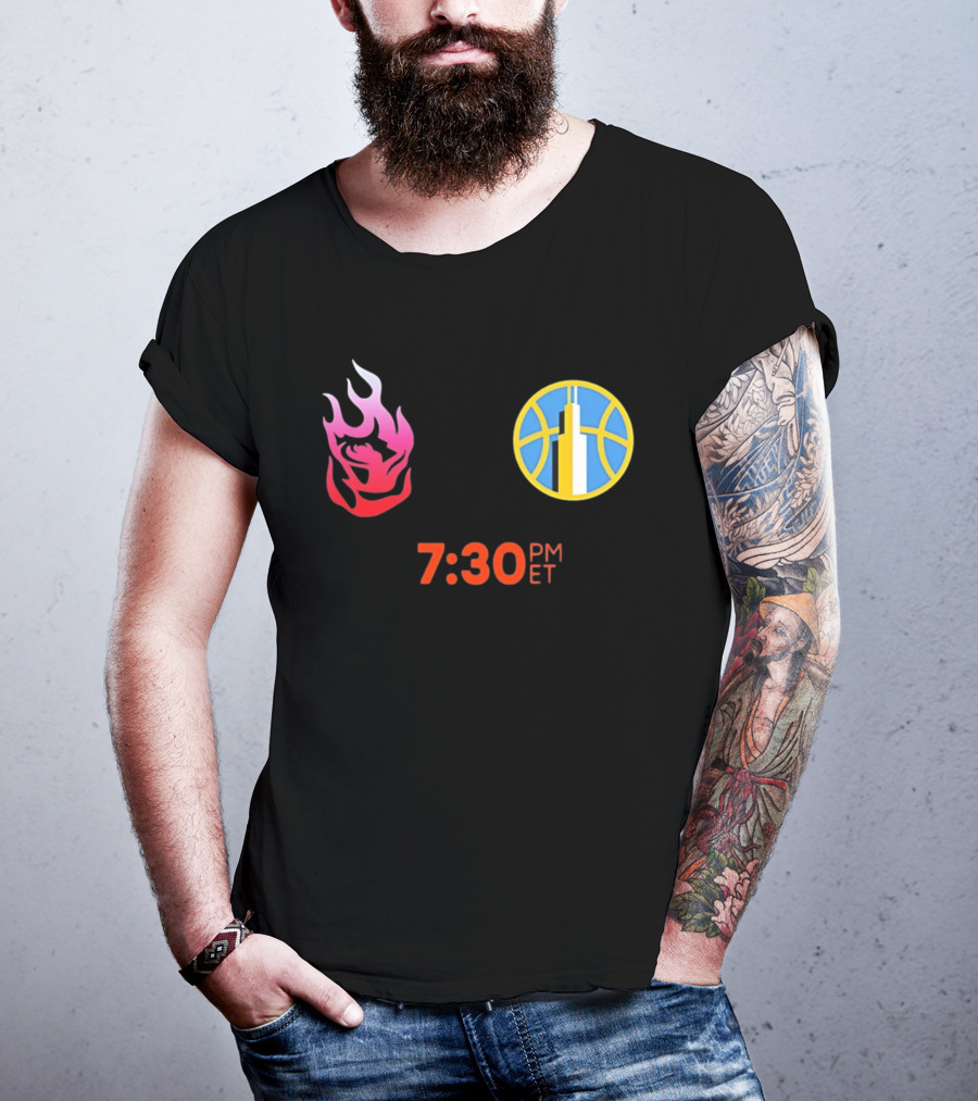 Washington Mystics Chicago Sky 7:30 PM ET Matchup T-Shirt