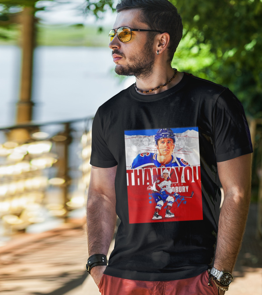Jack Drury Thank You Colorado Avalanche T-Shirt