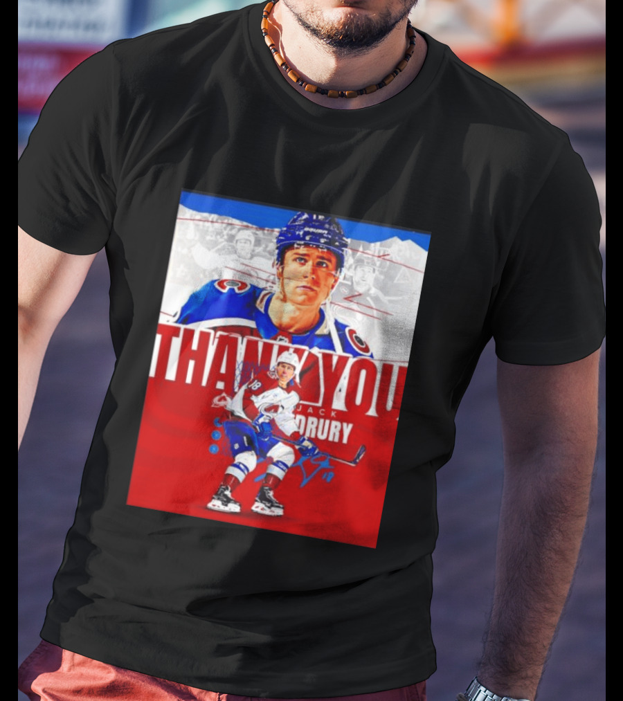 Jack Drury Thank You Colorado Avalanche T-Shirt