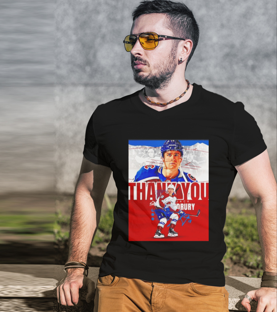 Jack Drury Thank You Colorado Avalanche T-Shirt