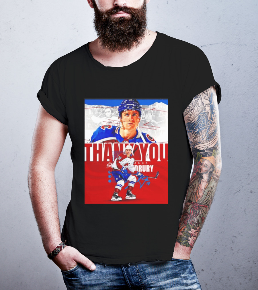Jack Drury Thank You Colorado Avalanche T-Shirt