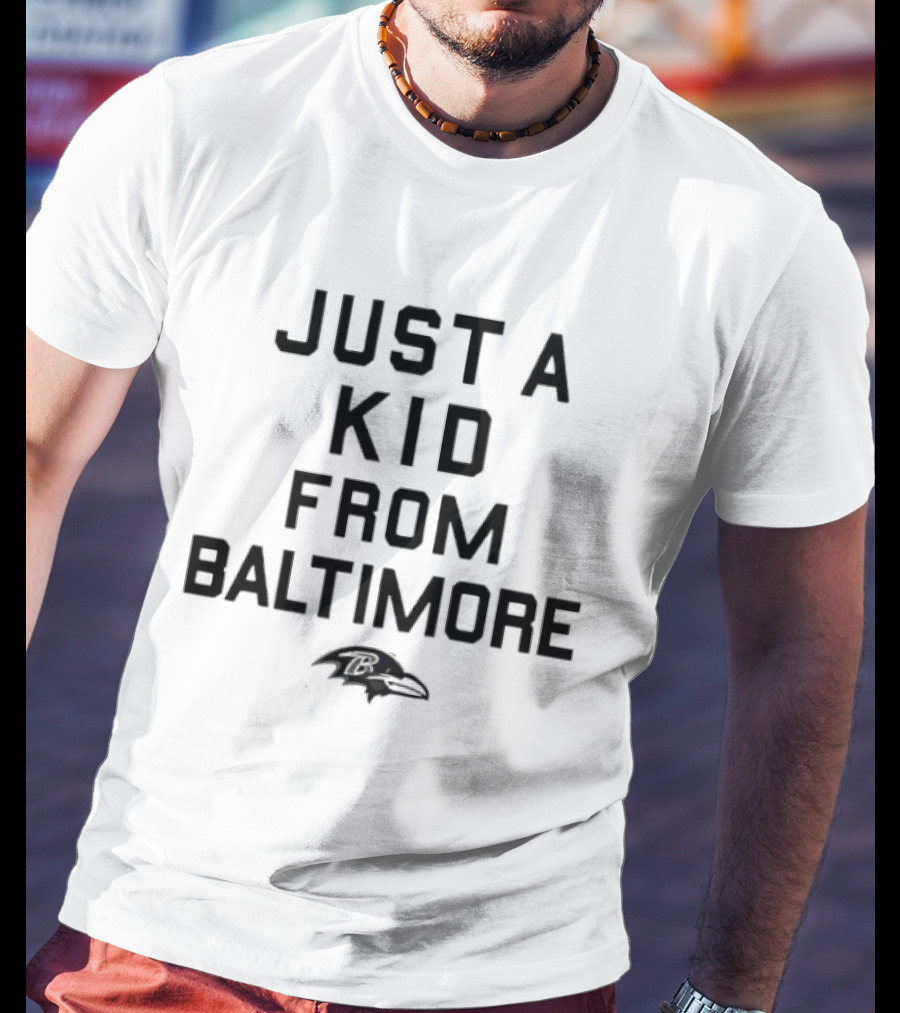 Just A Kid From Baltimore Ravens T-Shirt