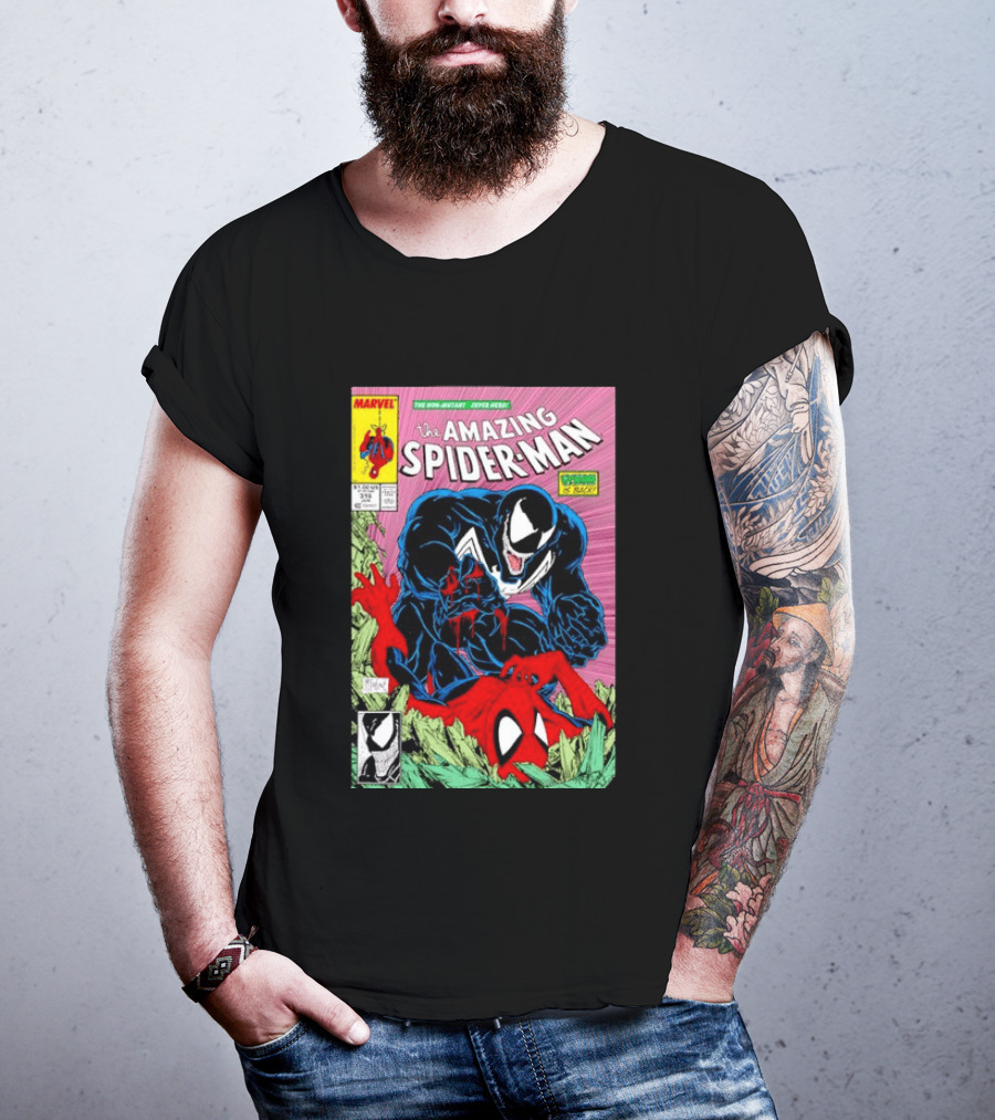 The Amazing Spider Man 316 Venom Is Back Marvel Comic Book Cover T-Shirt